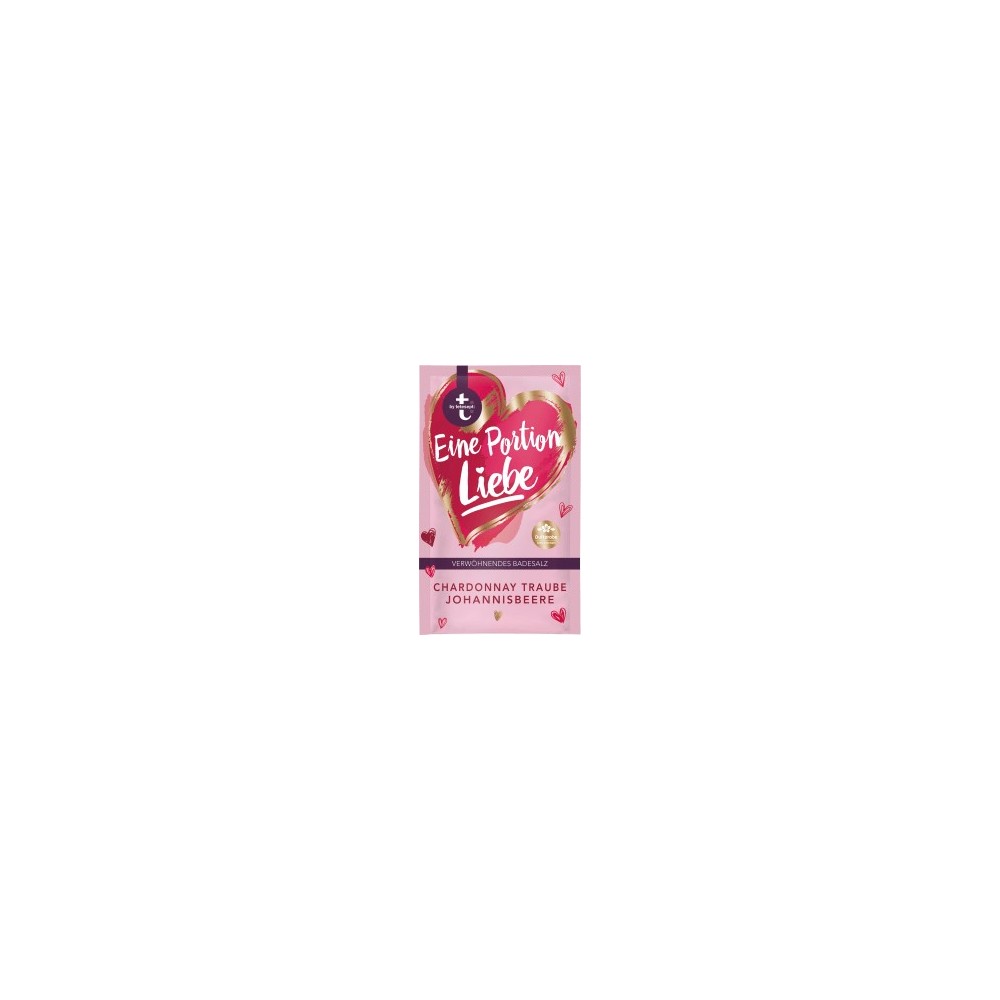 t by tetesept Bath salt A portion of love, 60 g