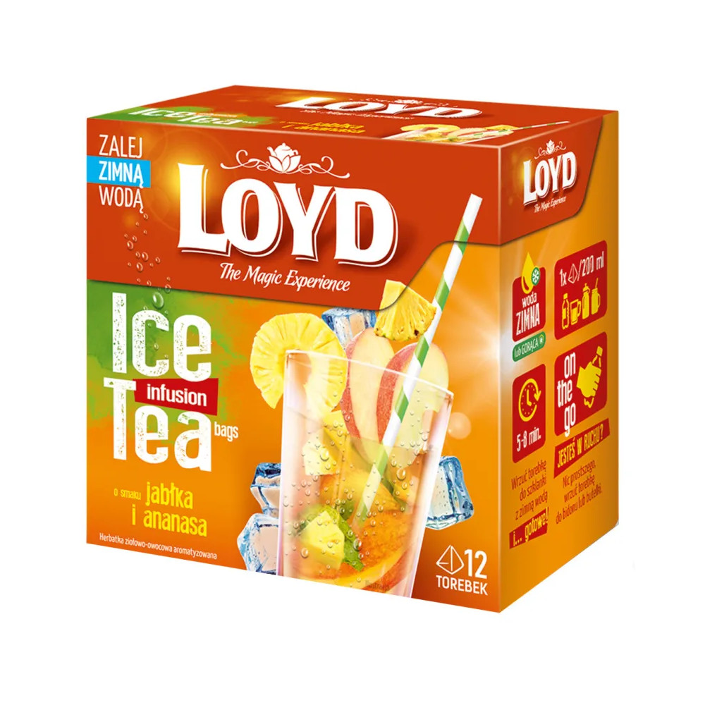 Loyd Cold Tea Apple and Pineapple 12 tea bags