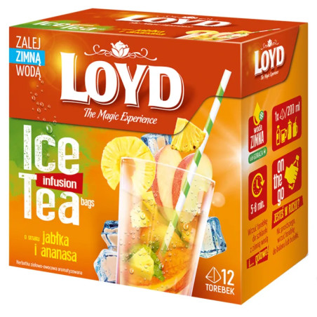 Loyd Cold Tea Apple and Pineapple 12 tea bags