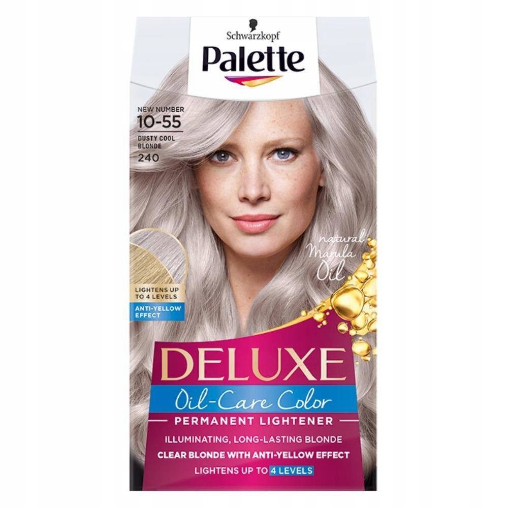 Schwarzkopf Palette Deluxe Oil-Care Color 10-55 / 240 Dusty Cool Blonde