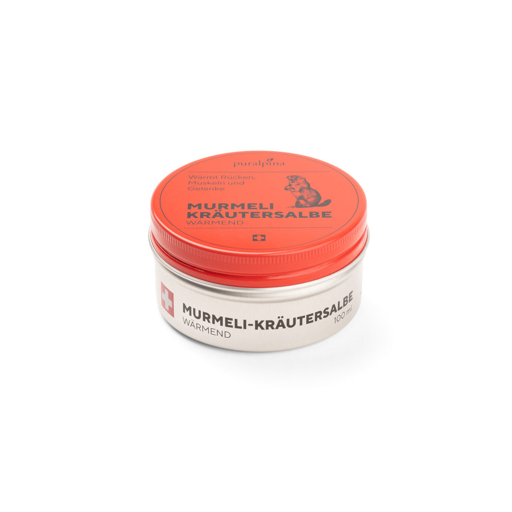 Puralpina Marmot Herbal Ointment Warming 100 ml / 3.4 fl oz