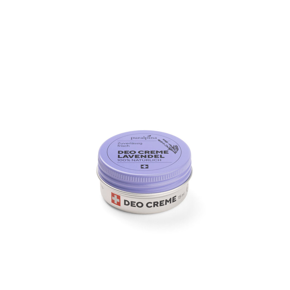 Puralpina Lavender Deodorant Cream 15 ml / 0.5 fl oz