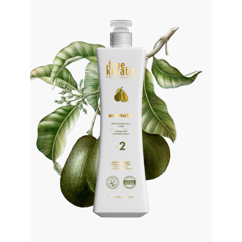 True-Keratin Aminotin pH Reconstructor Mask Step 2 1000ml