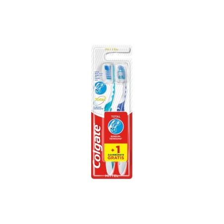 Colgate Toothbrush total all-round cleaning medium, 2 pcs
