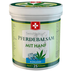 Swiss Medicus Pferdebalsam with hemp cooling 250 ml
