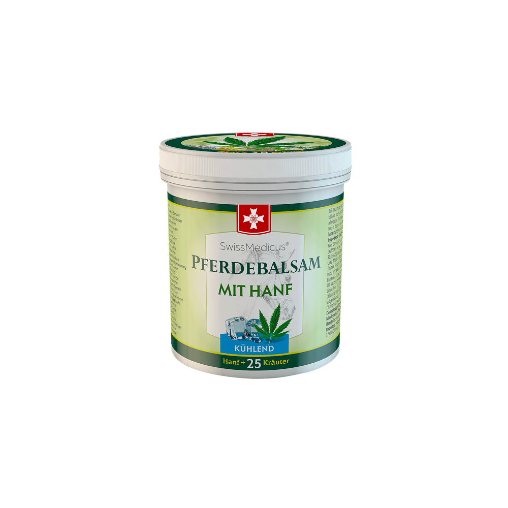Swiss Medicus Pferdebalsam with hemp cooling 250 ml