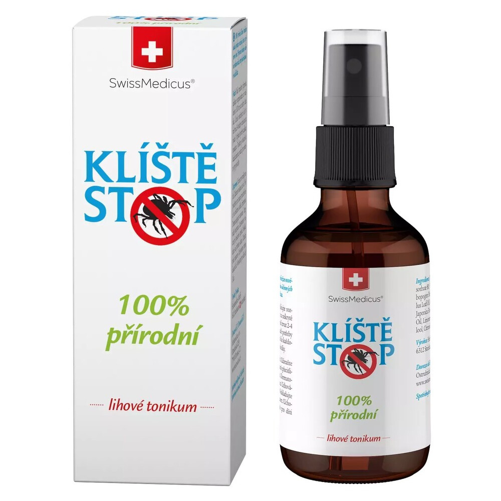 Swiss Medicus TickStop (Pure herbal repellent without DEET) 100ml