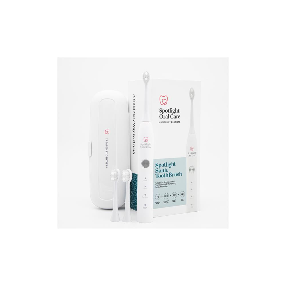 Spotlight Oral Care Sonic Toothbrush (White)