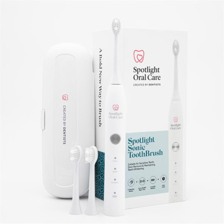 Spotlight Oral Care Sonic Toothbrush (White)