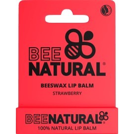BEE NATURAL Lip care strawberry, 4.2 g