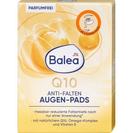 Balea Q10 Anti Falten Augen-Pads (6 Paar) 12 St