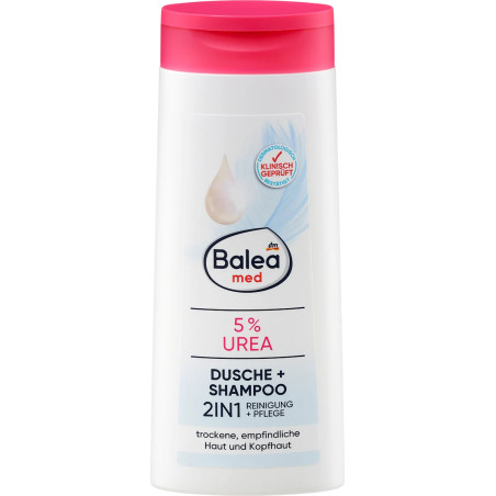 Balea Med 5% Urea 2in1 Dusche + Shampoo 300 ml