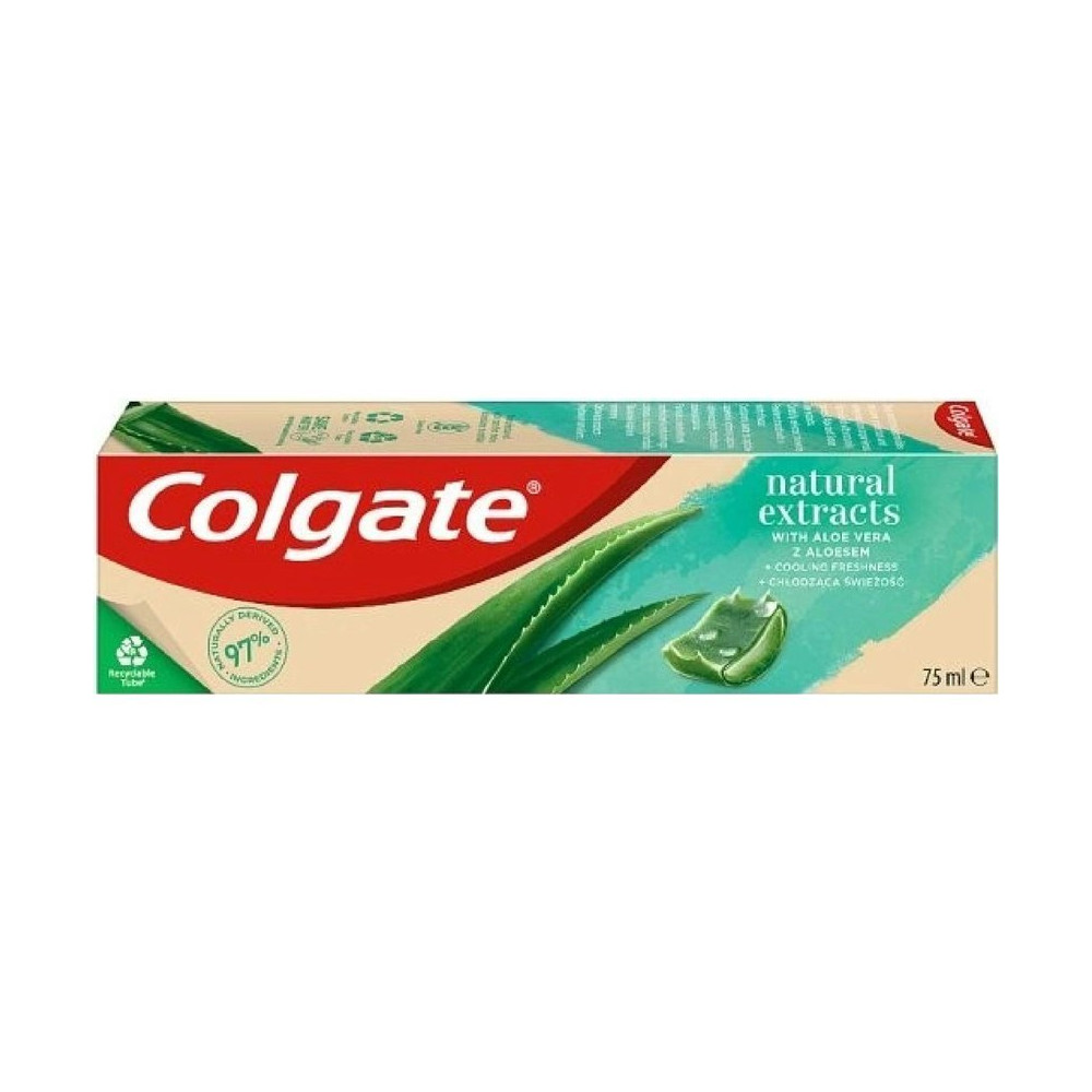 Colgate Natural Extracts mit Aloe Vera Zahnpasta 75 ml