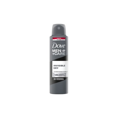 Dove MEN + CARE Invisible Dry antiperspirant deodorant spray, 150 ml
