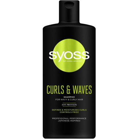 Syoss Curls & Waves Shampoo 440 ml