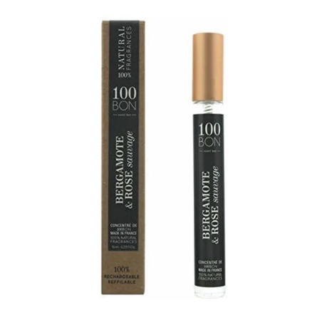 100 Bon Bergamote & Rose Sauvage Eau de Parfum Concentree Refillable 10 ml