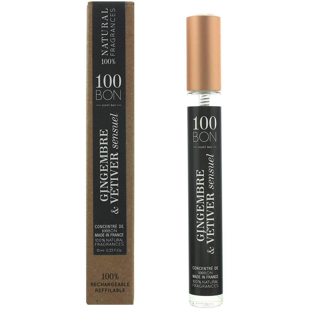 100 Bon Gingembre & Vetiver Sensuel Eau de Parfum Concentre 10 ml