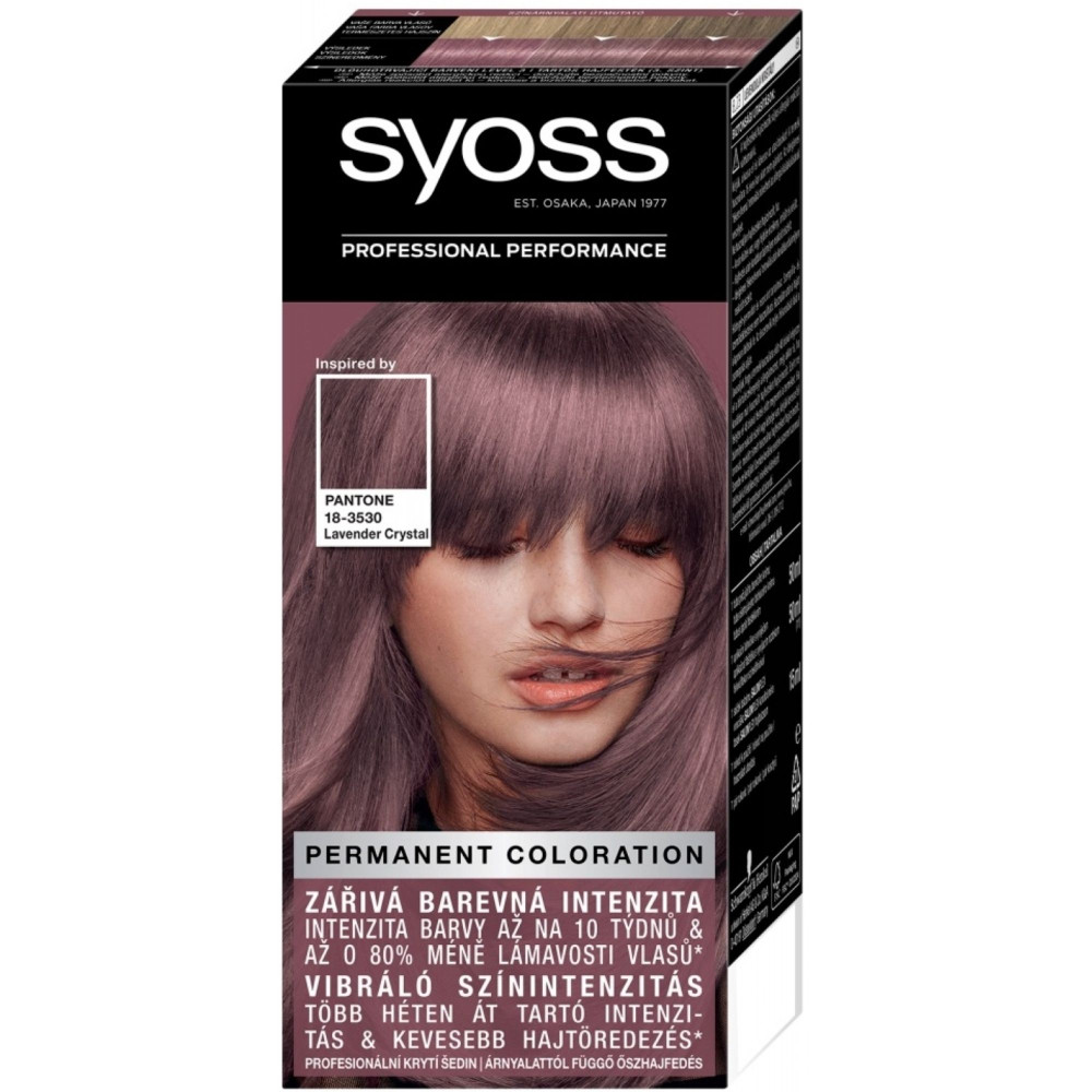 Syoss Hair Color 8-23 / Pantone 18-3530 Lavender Crystal
