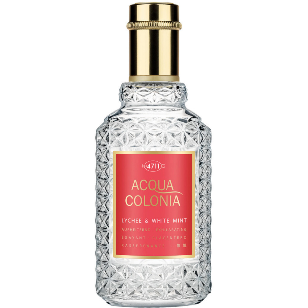 4711, Acqua Colonia Lychee & White Mint, Eau De Cologne, Unisex, 50 ml
