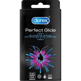 Durex Condoms Perfect Glide, width 56mm, 10 pieces