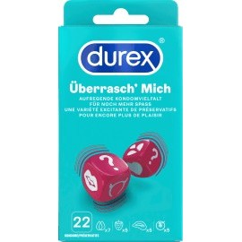 Durex Condoms Mix Surprise Me, 22 pcs
