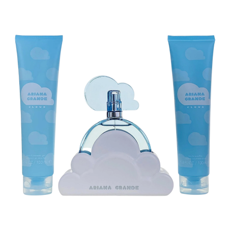 Set Ariana Grande: Cloud, Eau De Parfum, For Women, 100 ml + Cloud, Hydrating, Body Lotion, 100 ml + Cloud, Body Wash, Body, 100