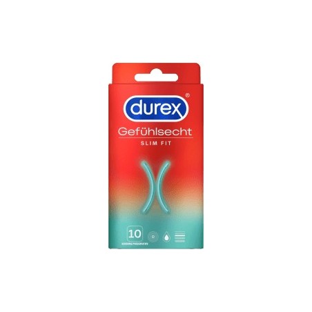 Durex Condoms Really slim fit slim fit, width 52.5 mm, 10 pieces