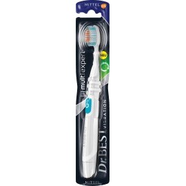Dr. Best Toothbrush with battery vibration multi expert medium, 1 pc