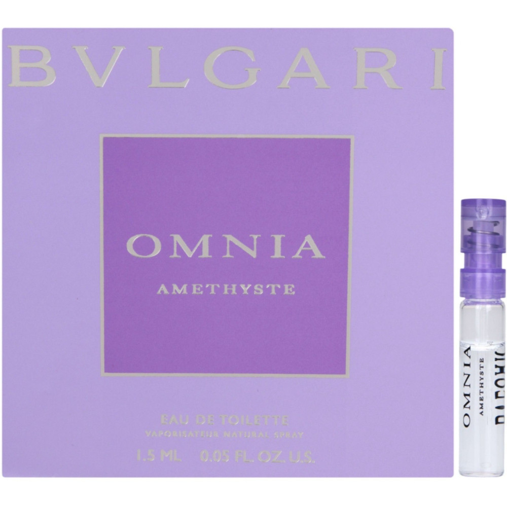 Bvlgari, Omnia Amethyste, Eau De Toilette, For Women, 1.5 ml *Vial
