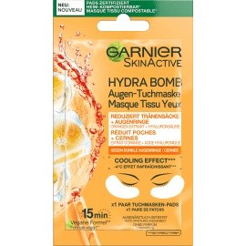 Garnier Skin Active Eye cloth mask Hydra Bomb orange extract, 2 pcs
