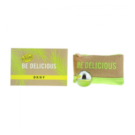 Set Dkny: Be Delicious, GWP Textile Pouch + Be Delicious, Eau De Parfum, For Women, 30 ml