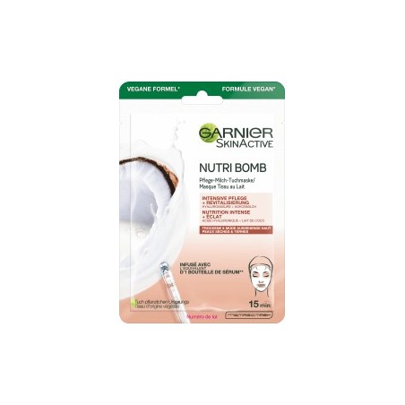 Garnier Skin Active Nutri Bomb sheet mask coconut milk, 28 g