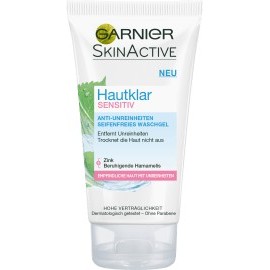 Garnier Skin Active Wash gel sensitive, 150 ml