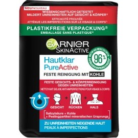 Garnier Skin Active Soap skin clear activated charcoal, 100 g