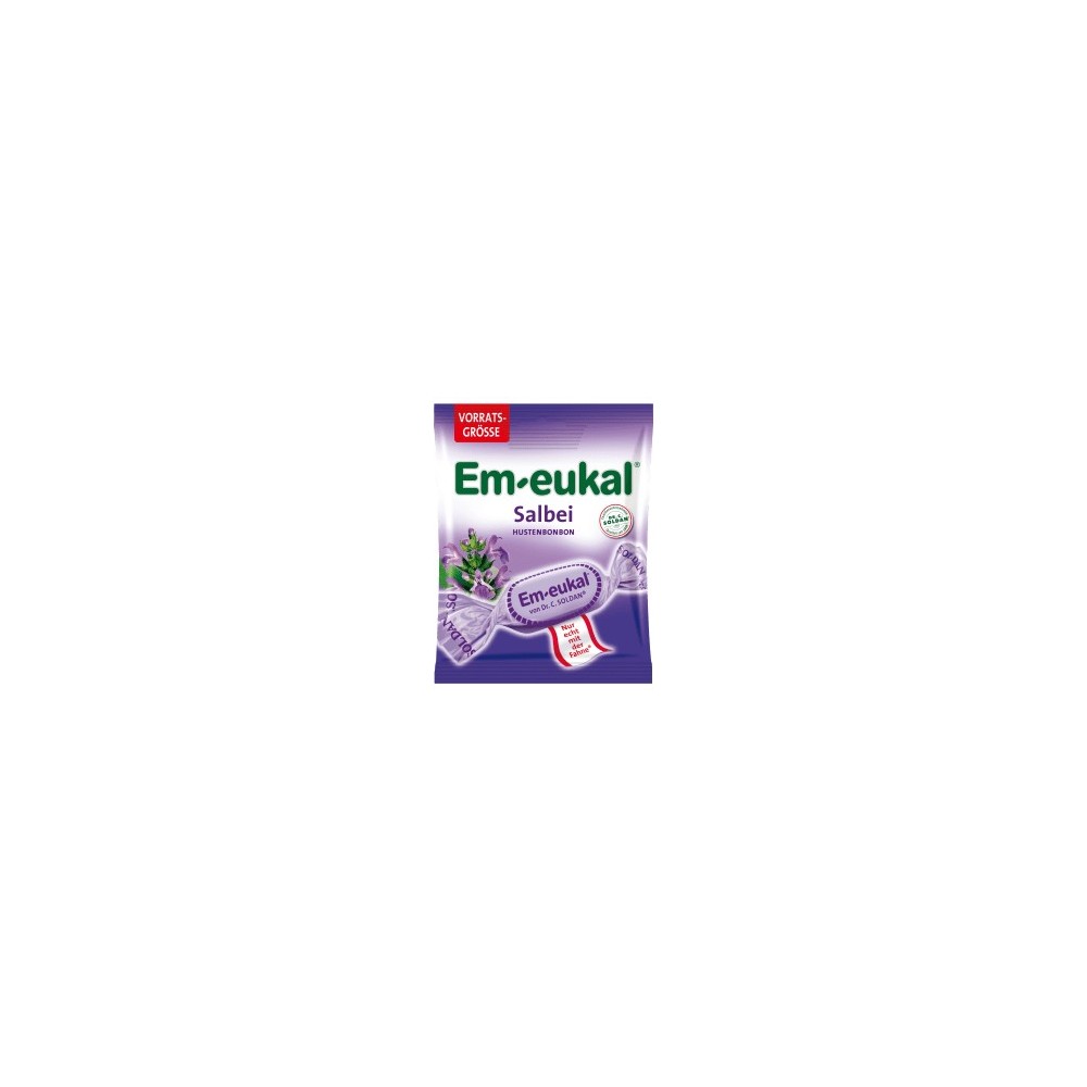 Em-eukal Cough candy, sage, 150 g