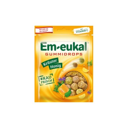 Em-eukal Gummidrops Herbal Honey Mix, 90 g