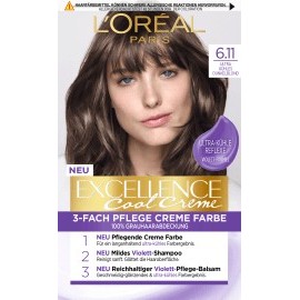 Excellence Hair color cool cream dark blonde 6.11, 1 pc