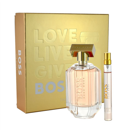 Set Hugo Boss: The Scent, Eau De Parfum, For Women, 100 ml + The Scent, Eau De Parfum, For Women, 10 ml