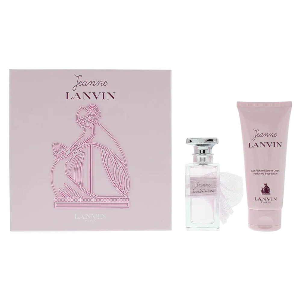 Set Lanvin: Jeanne Lanvin, Eau De Parfum, For Women, 50 ml + Jeanne Lanvin, Perfumed skin, Body Lotion, 100 ml