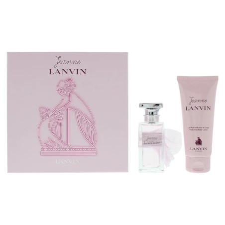 Set Lanvin: Jeanne Lanvin, Eau De Parfum, For Women, 50 ml + Jeanne Lanvin, Perfumed skin, Body Lotion, 100 ml