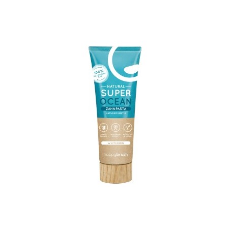 happybrush Toothpaste Natural Super Ocean whitening, 75 ml