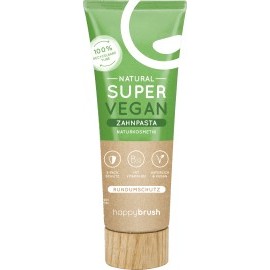 happybrush Toothpaste Natural Super Vegan, 75 ml
