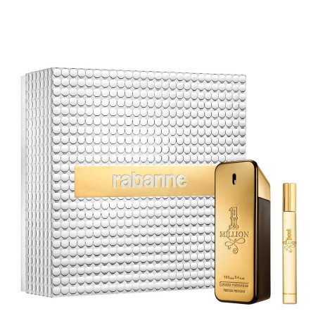 Set Paco Rabanne: 1 Million, Eau De Toilette, For Men, 100 ml + 1 Million, Eau De Toilette, For Men, 10 ml