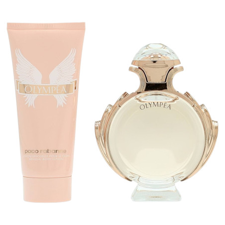 Set Paco Rabanne: Olympea, Eau De Parfum, For Women, 80 ml + Olympea, Body Lotion, 100 ml