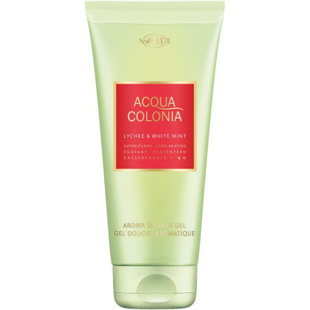 4711, Acqua Colonia, Lychee & White Mint, Moisturizing, Shower Gel, Body, All Skin Types, 200 ml
