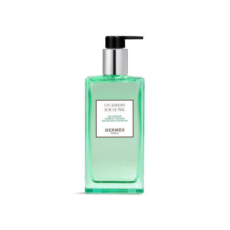 Hermes, Un Jardin Sur Le Nil, Moisturizing, Shower Gel, Hair & Body, All Skin Types, 200 ml