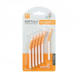 SOFTdent® Butterfly XS interdental brushes (0.4 mm)