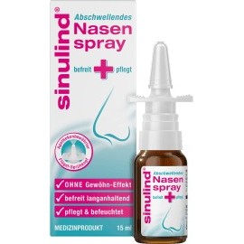 Klosterfrau Sinulind decongestant nasal spray, 15 ml