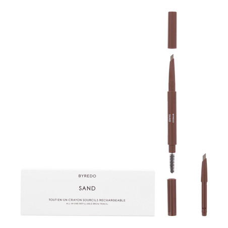 Byredo, All-In-One, Waterproof, Pencil, Eyebrow Cream Pencil & Brush 2-In-1, 01, Sand, 0.5 g