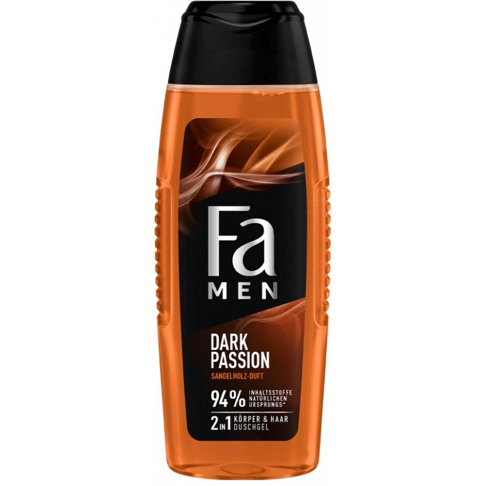 Fa Men Dark Passion Body & Hair Shower Gel 250 ml / 8.3 fl oz